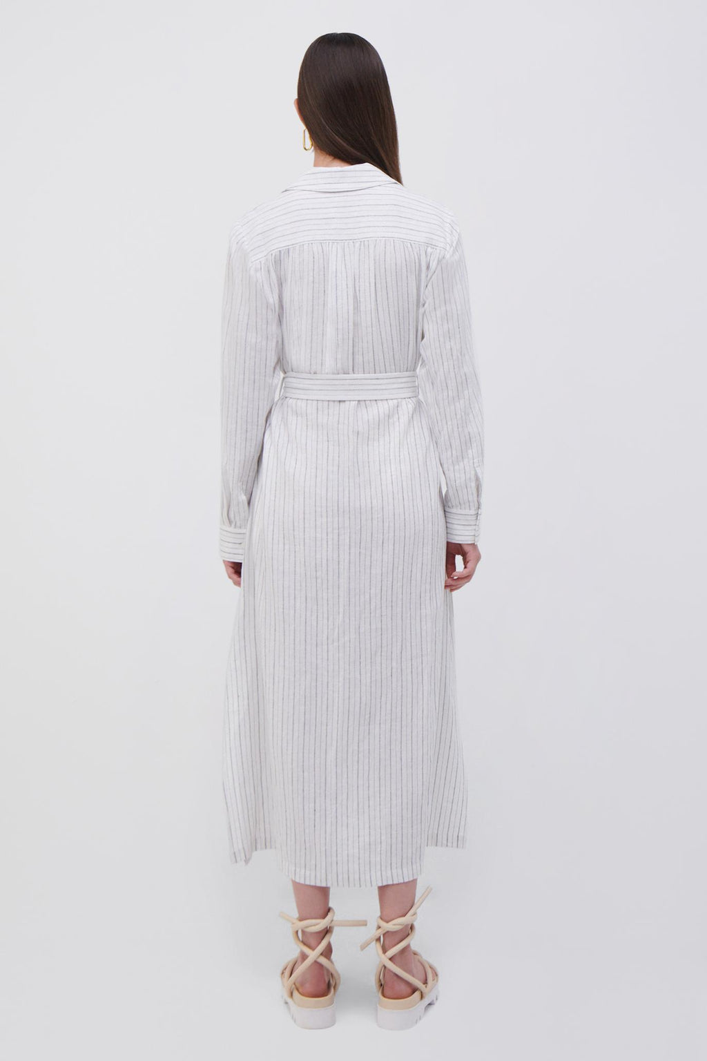 Tallulah Striped Shirt Dress