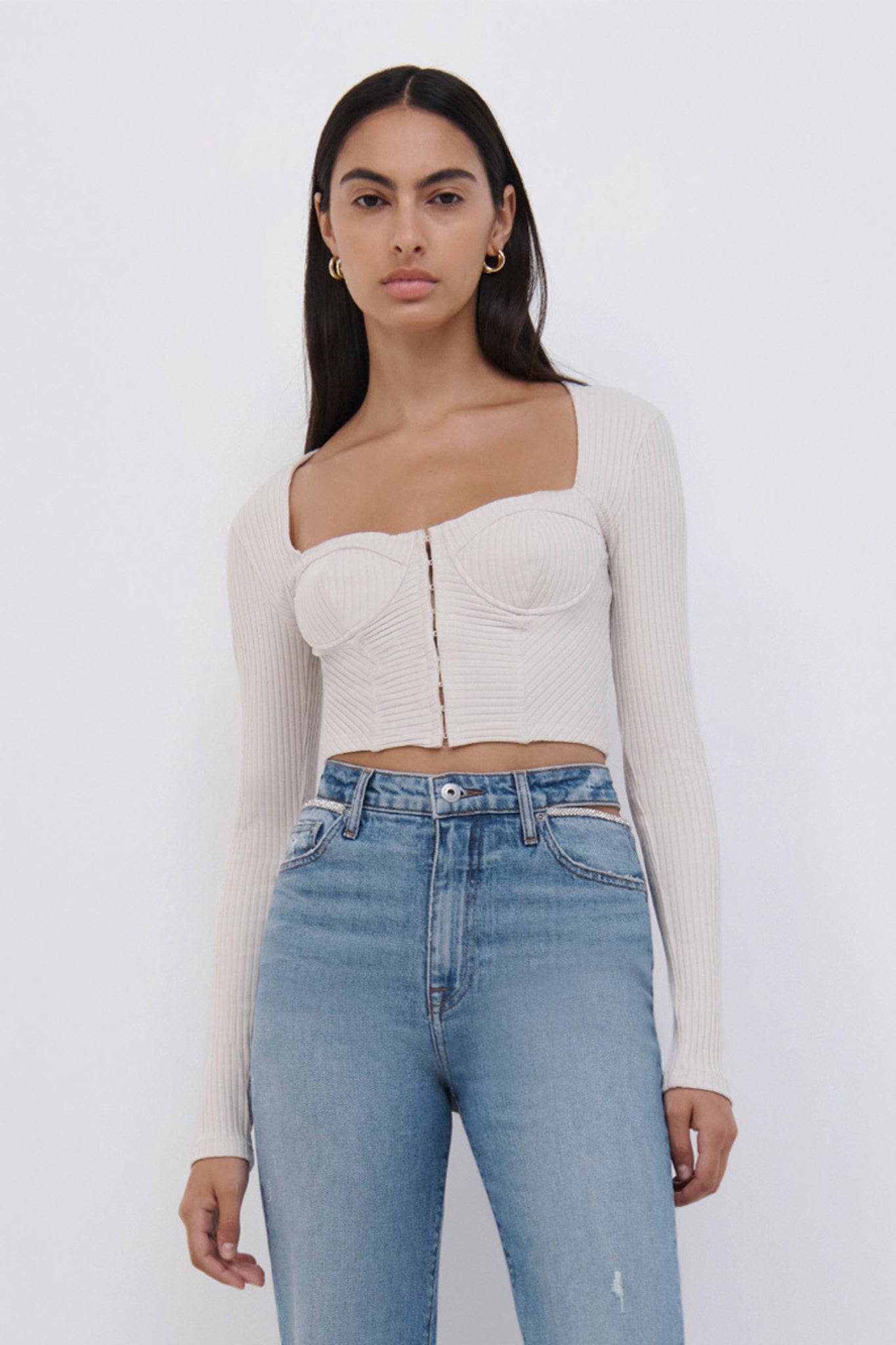 Zoella Melange Bustier Top