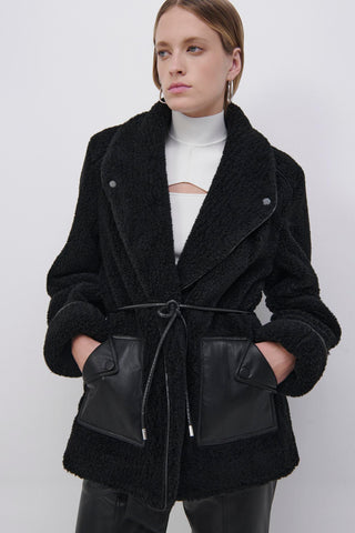 Kimia Recycled Fleece Jacket - SIMKHAI 