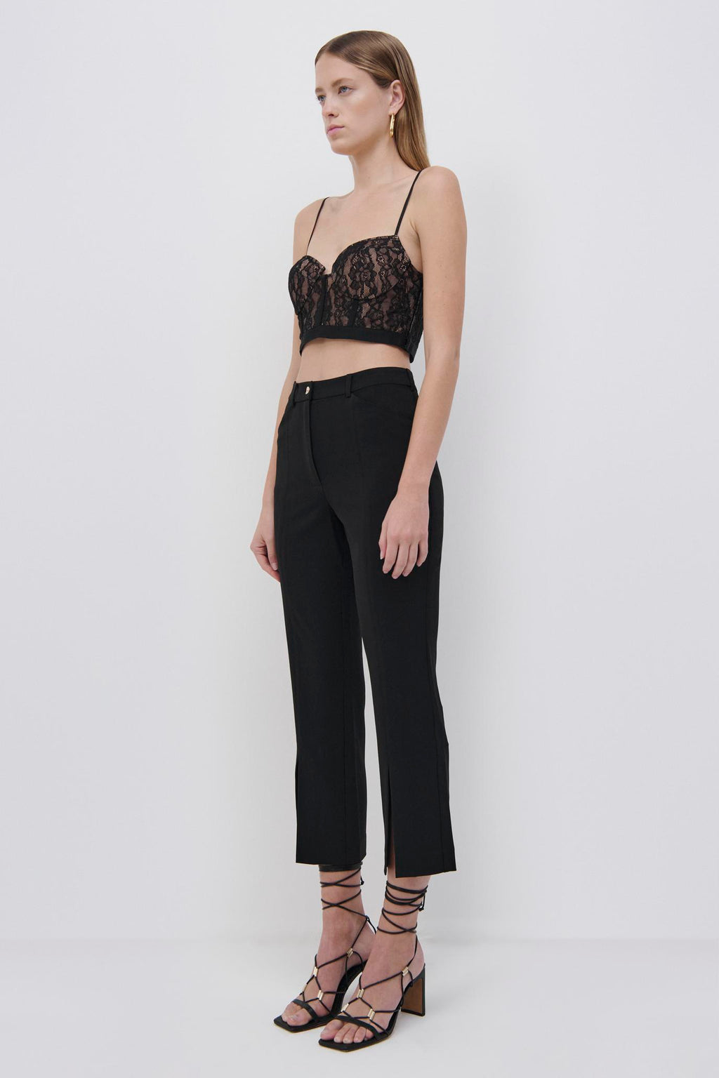 Shirley Delicate Lace Bustier Top