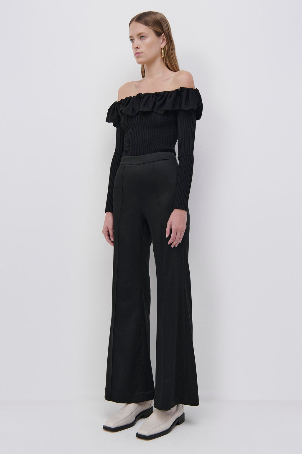 Isabelle Ruched Off Shoulder Top