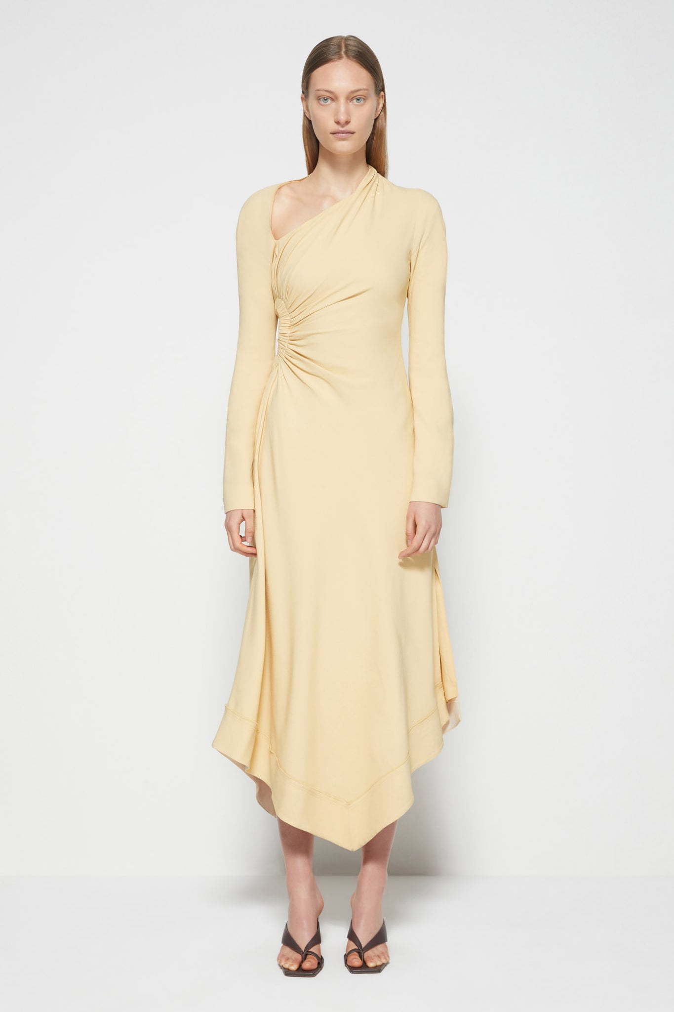 Christie Draped Cutout Dress - SIMKHAI 