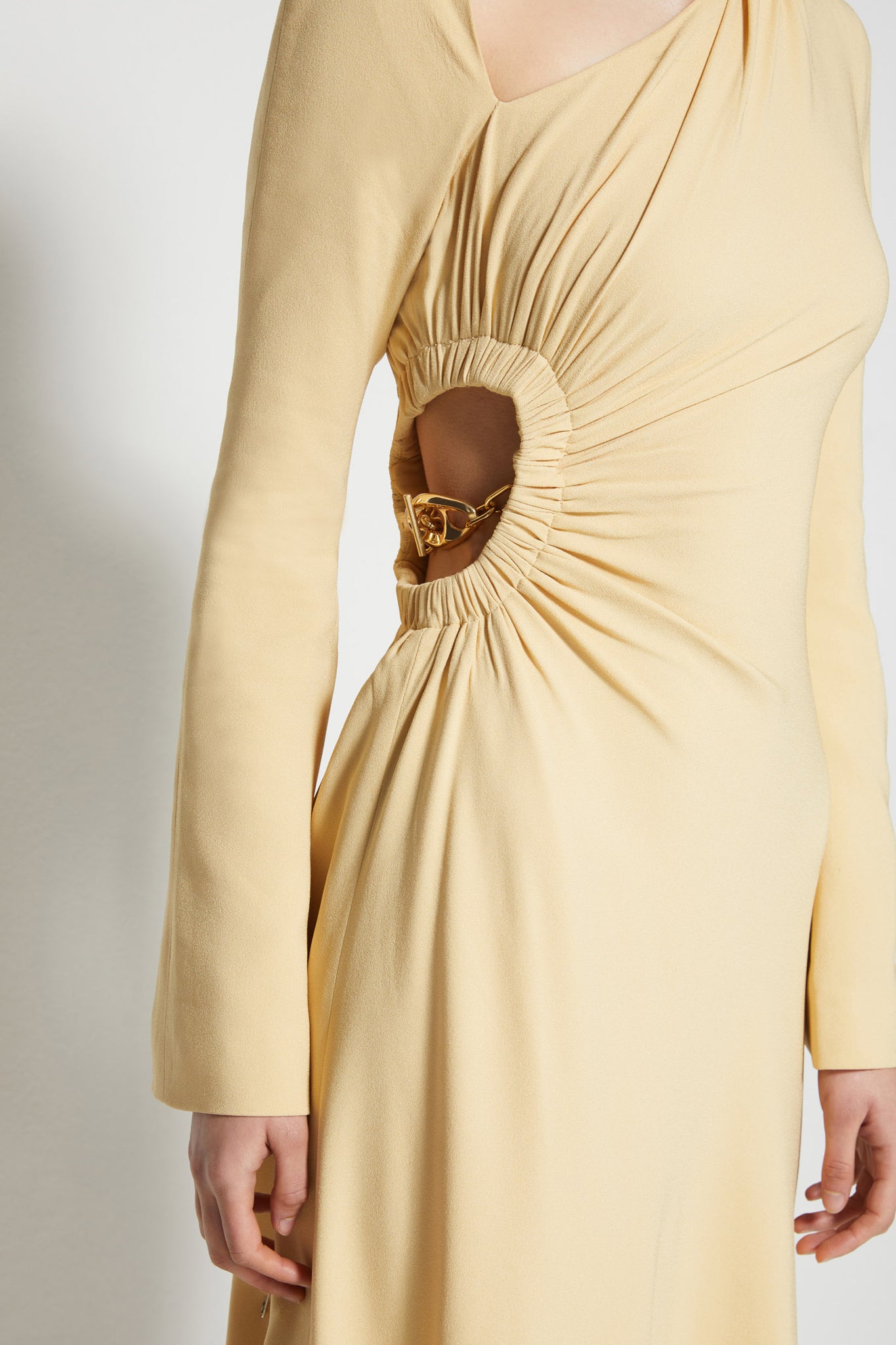 Christie Draped Cutout Dress - SIMKHAI 