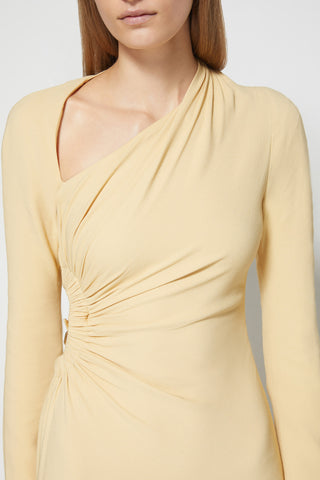 Christie Draped Cutout Dress - SIMKHAI 