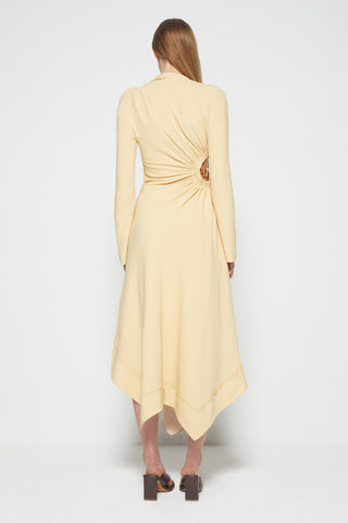 Christie Draped Cutout Dress - SIMKHAI 