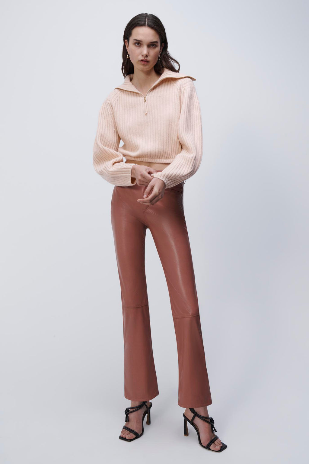 Janae Recycled Cashmere Turtleneck Pullover