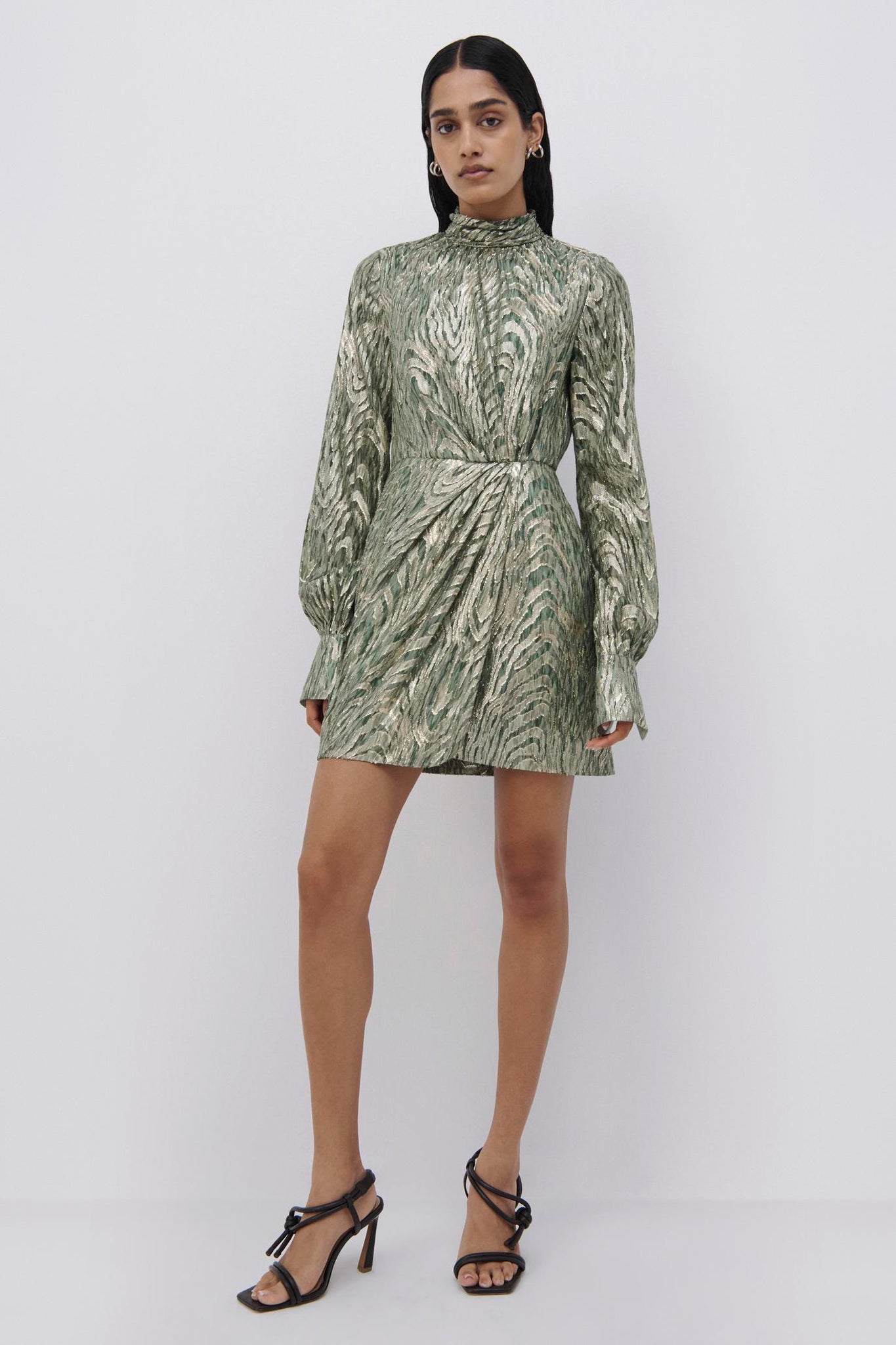 Halen Fil Coupe Mini Dress
