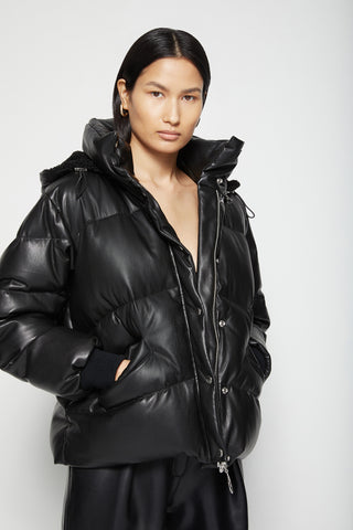 Ada Vegan Leather Puffer - SIMKHAI 