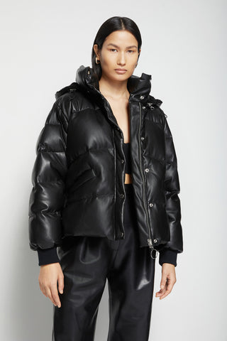 Ada Vegan Leather Puffer - SIMKHAI 