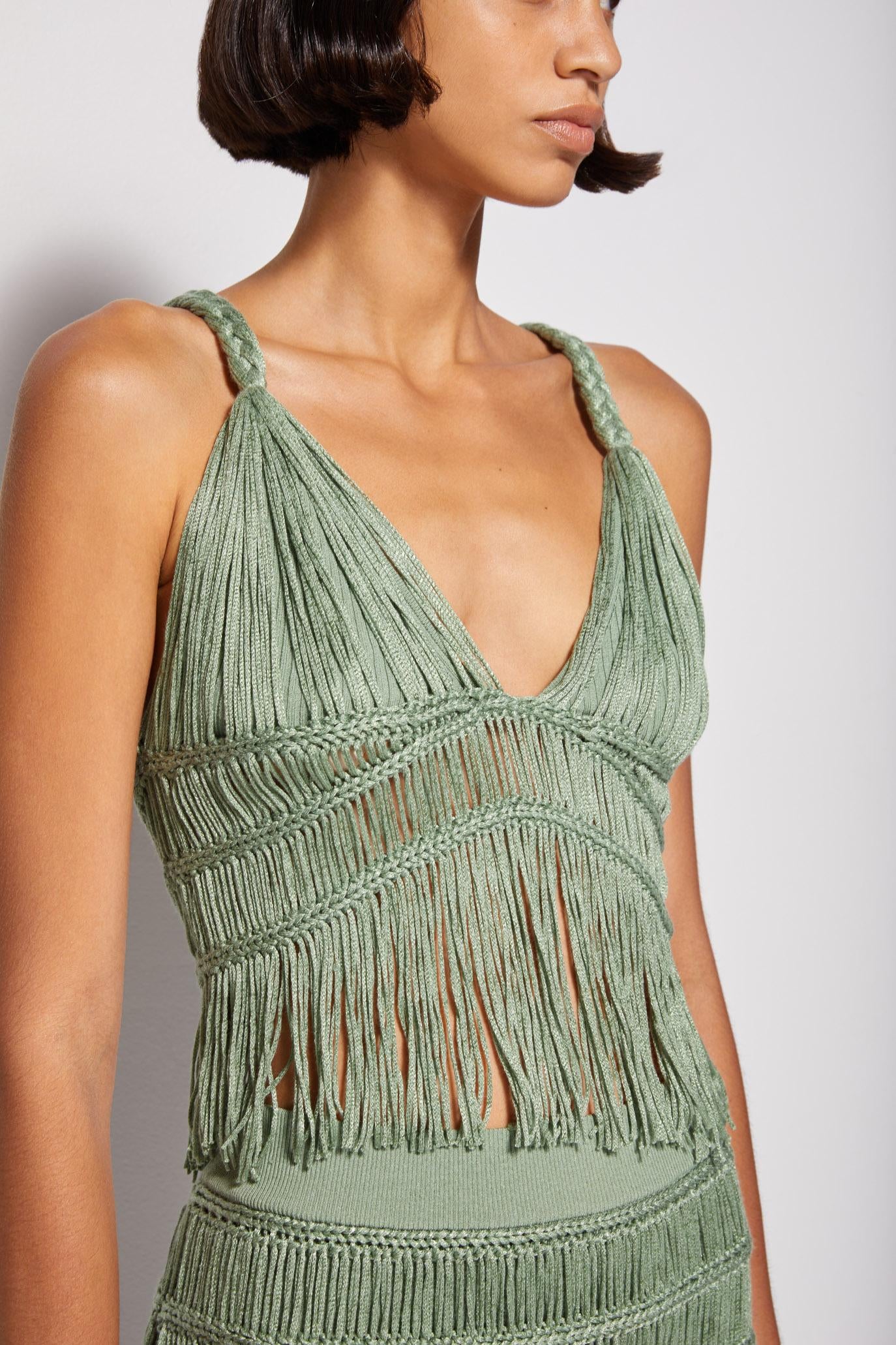 macrame bralette