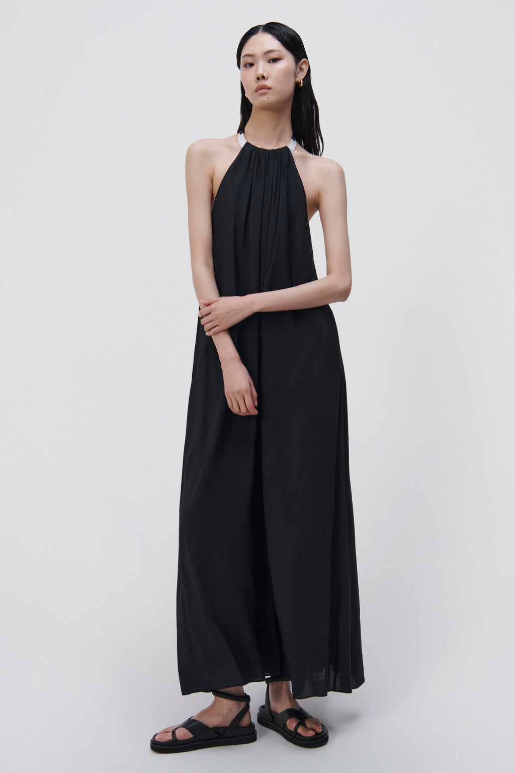 Westley Pearl Trim Coverup Dress