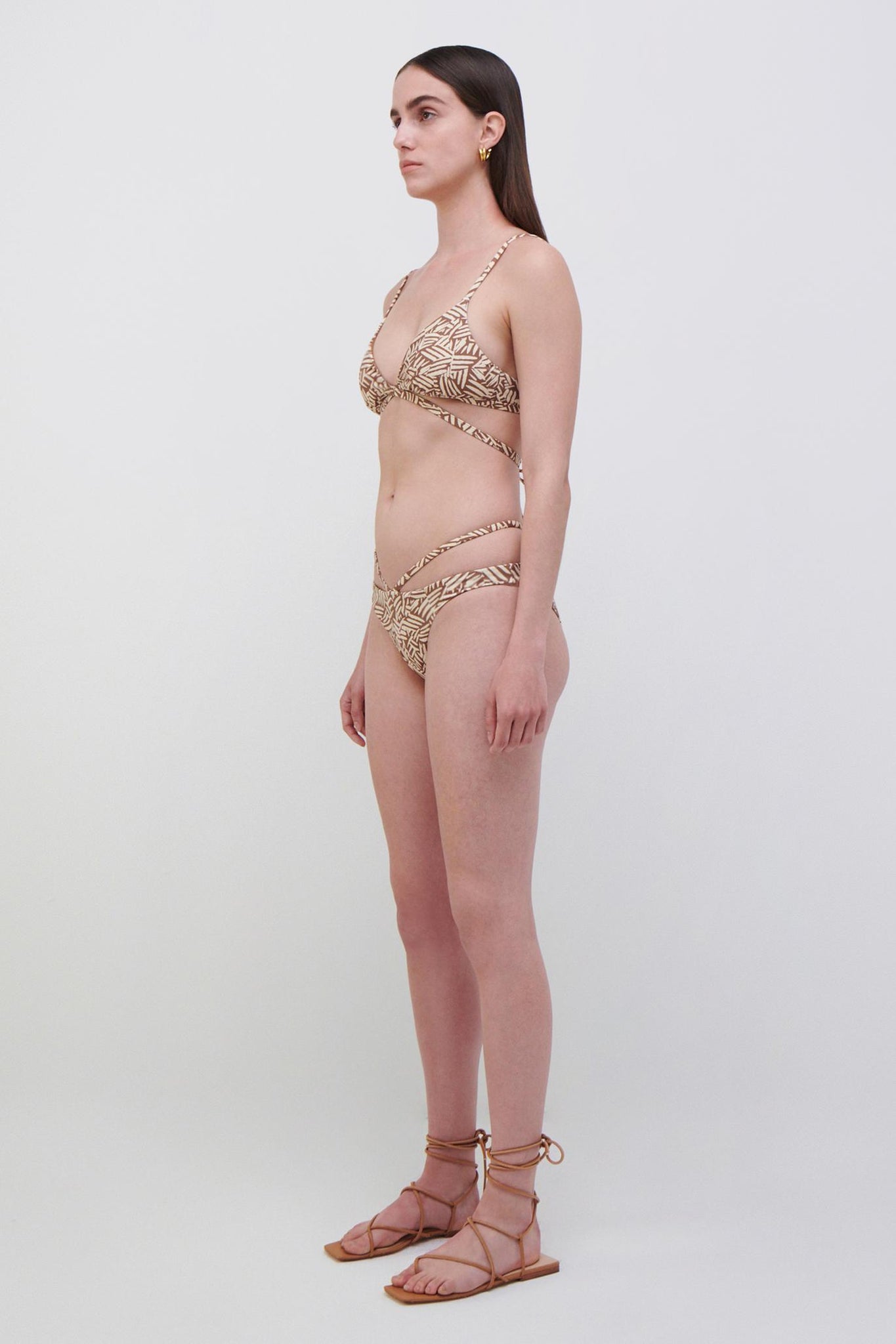 Emmalynn Printed Bikini Bottom - SIMKHAI 