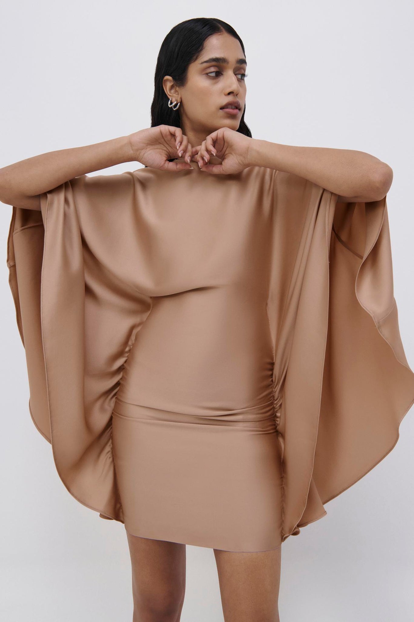Kadence Bell Sleeve Mini Dress - SIMKHAI 