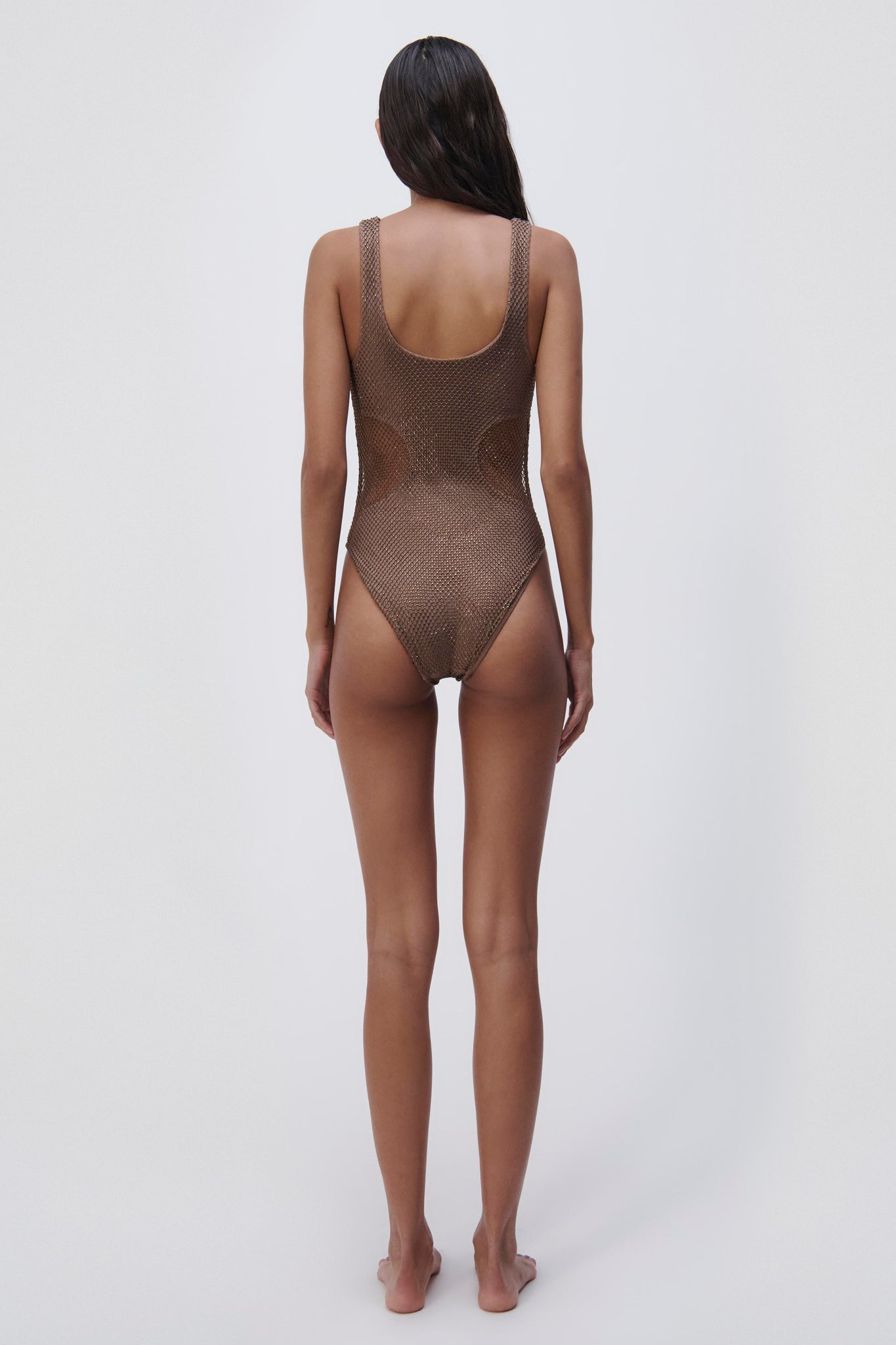 Fern Crystal Mesh One Piece