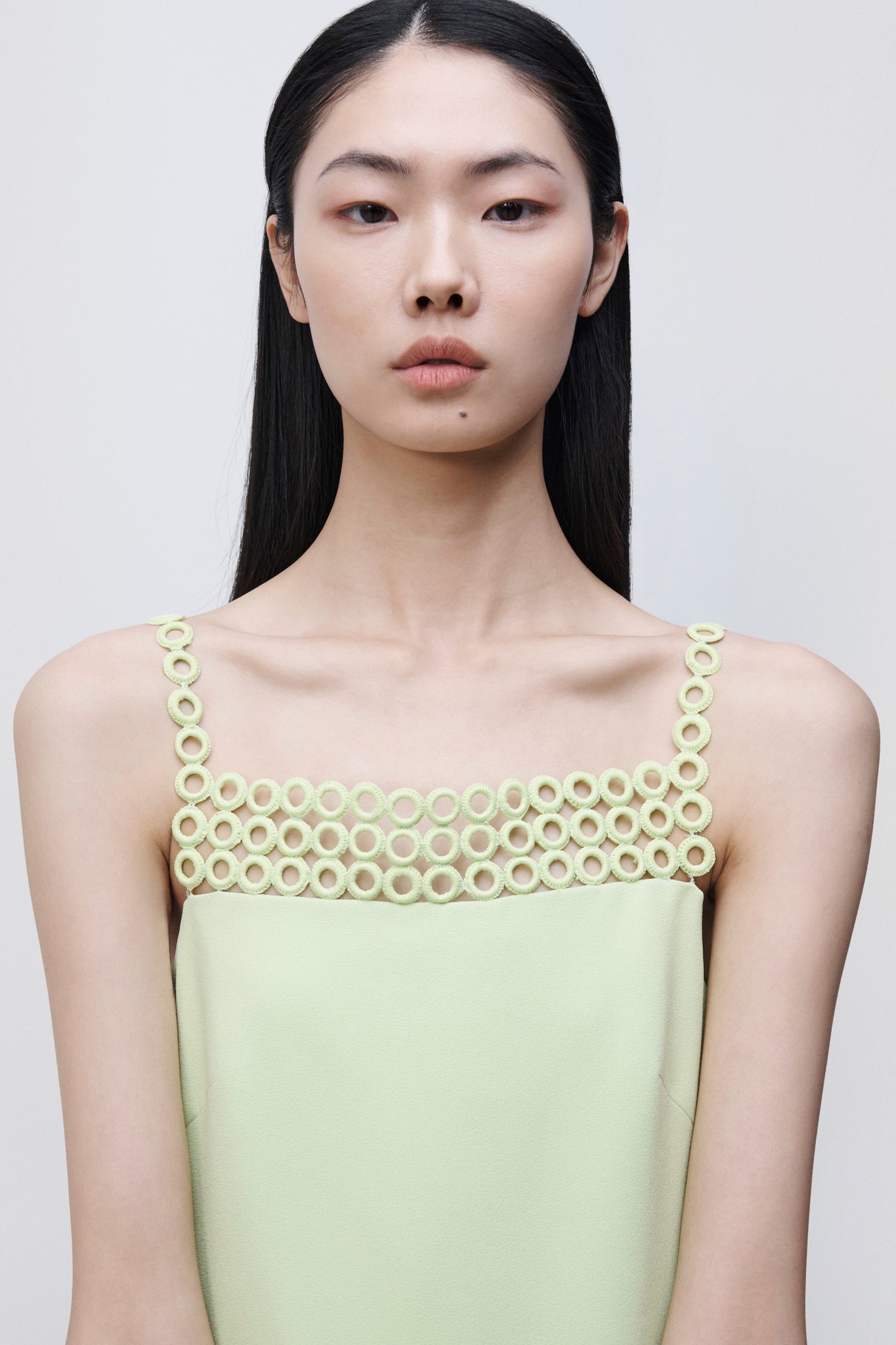 Marlie Crochet Ring Mini Dress – SIMKHAI