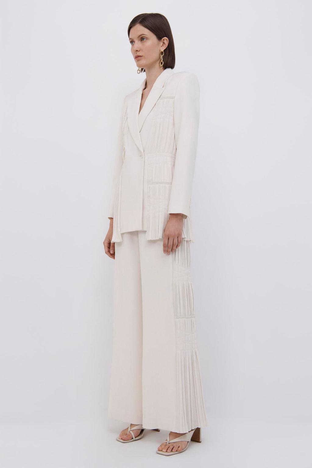 Kerry Pleated Wide Leg Pant