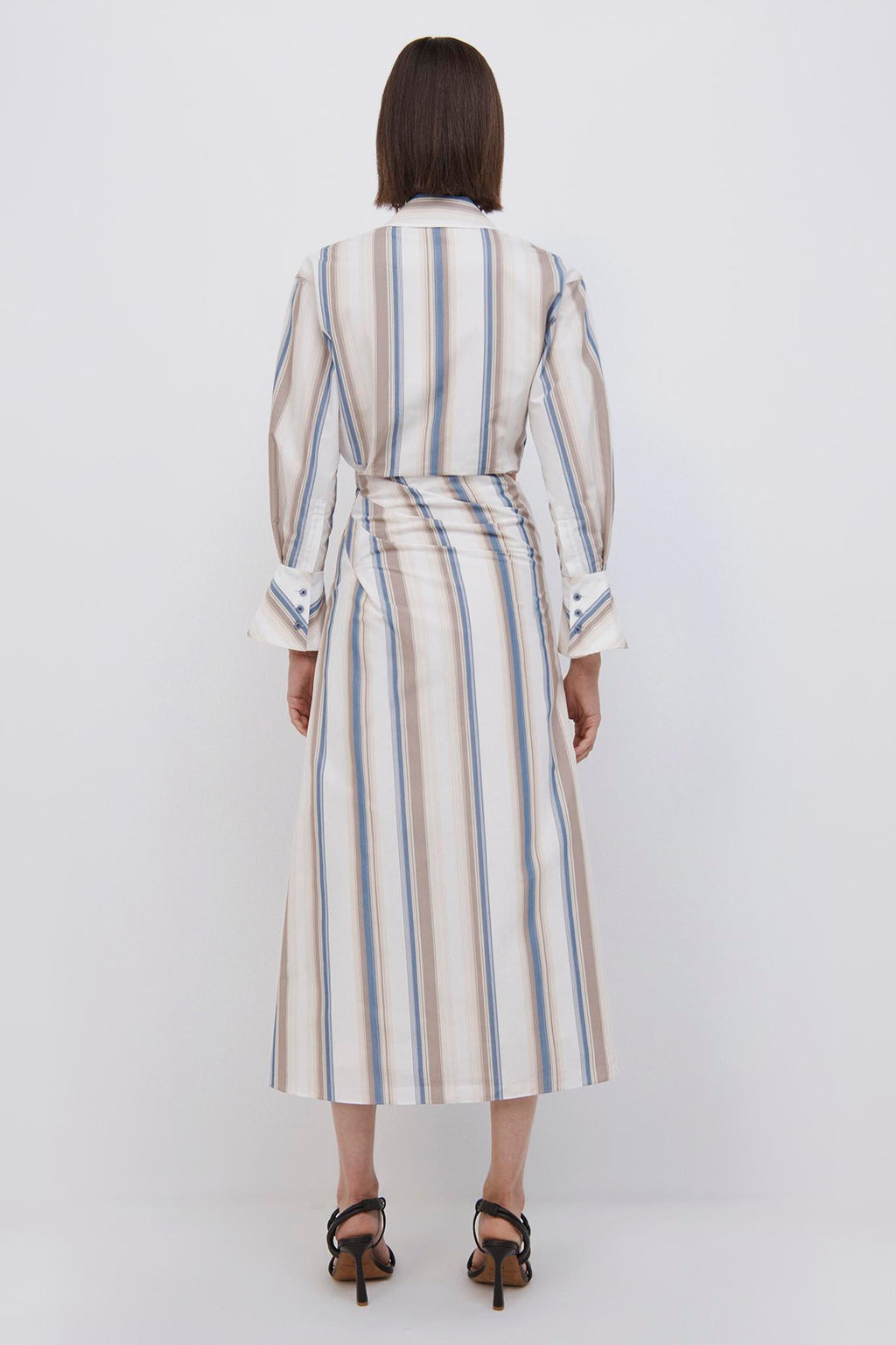 Marge Striped Midi Dress – SIMKHAI