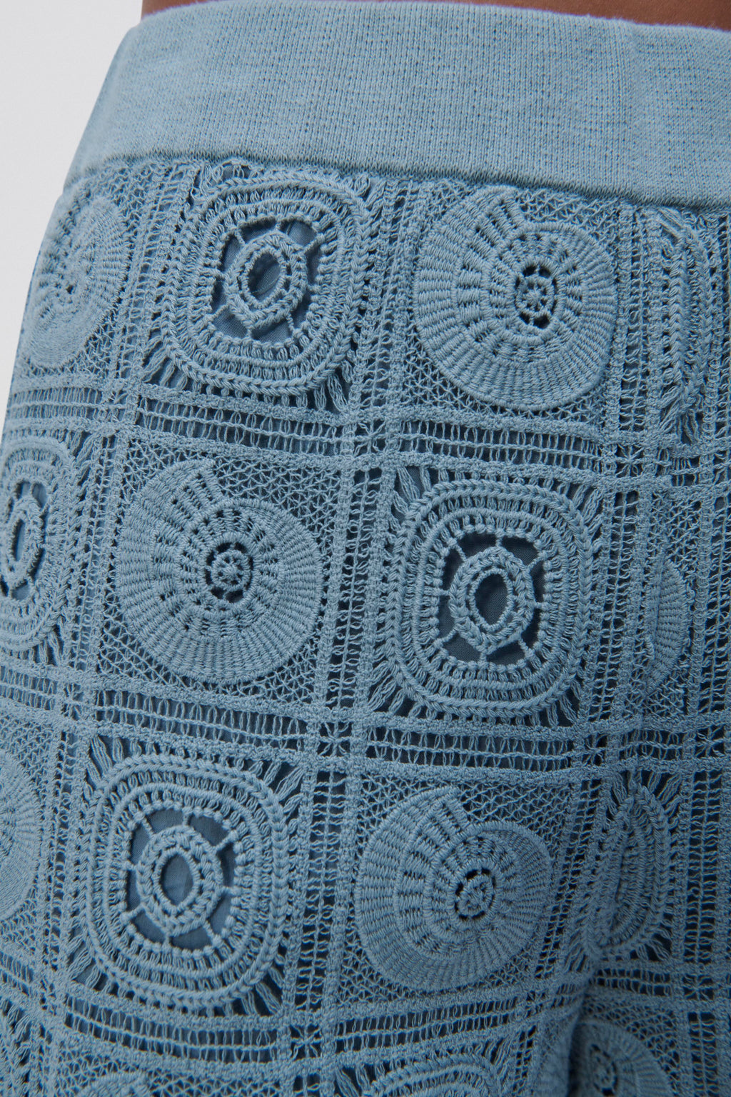 Radia Crochet Coverup Short