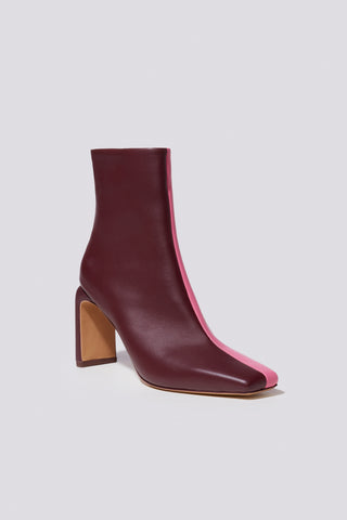 Kelsey Square Toe Heeled Boot - SIMKHAI 