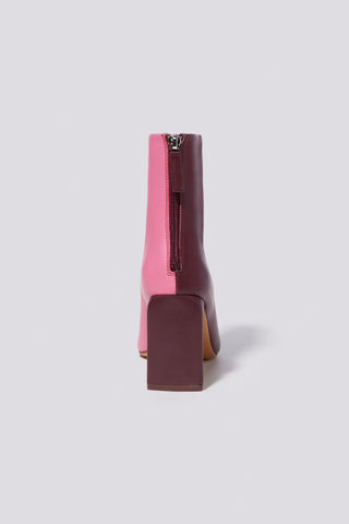 Kelsey Square Toe Heeled Boot - SIMKHAI 