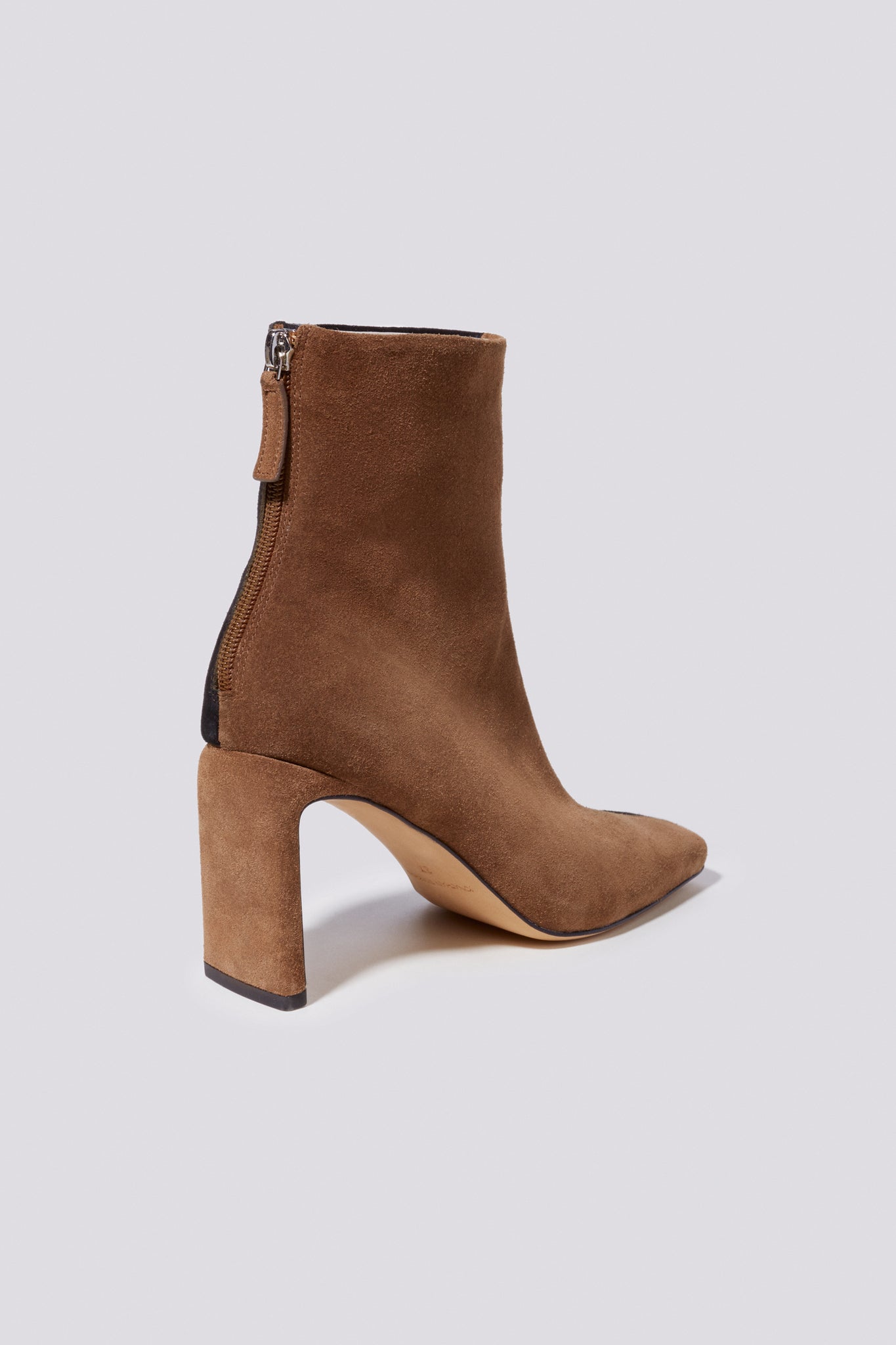 Kelsey Square Toe Heeled Boot