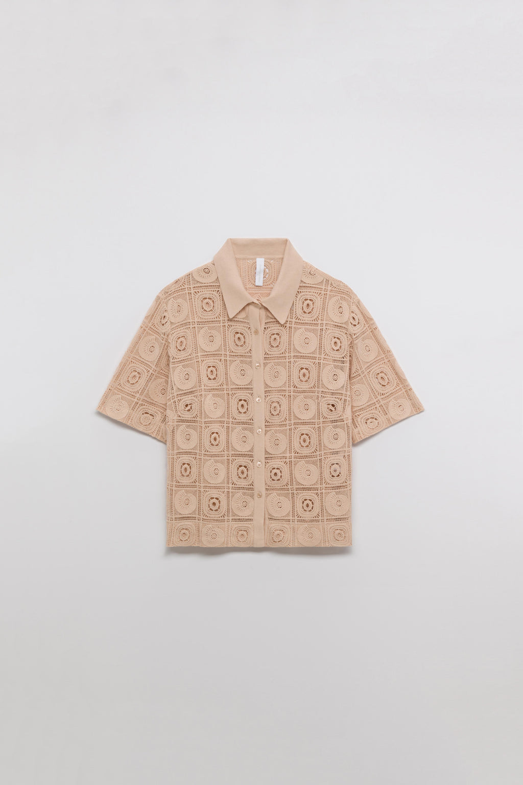 Parson Crochet Coverup Shirt
