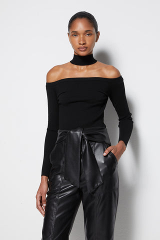 Signature Lila Cold Shoulder Pullover - SIMKHAI 