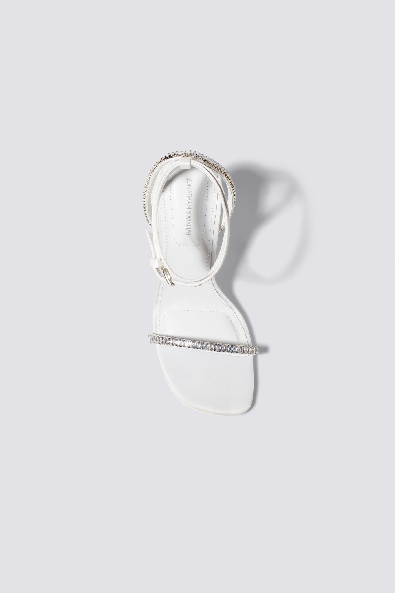 Luxon Crystal Heeled Sandal