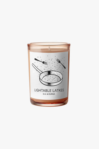 Lightable Latkes Candle - SIMKHAI 