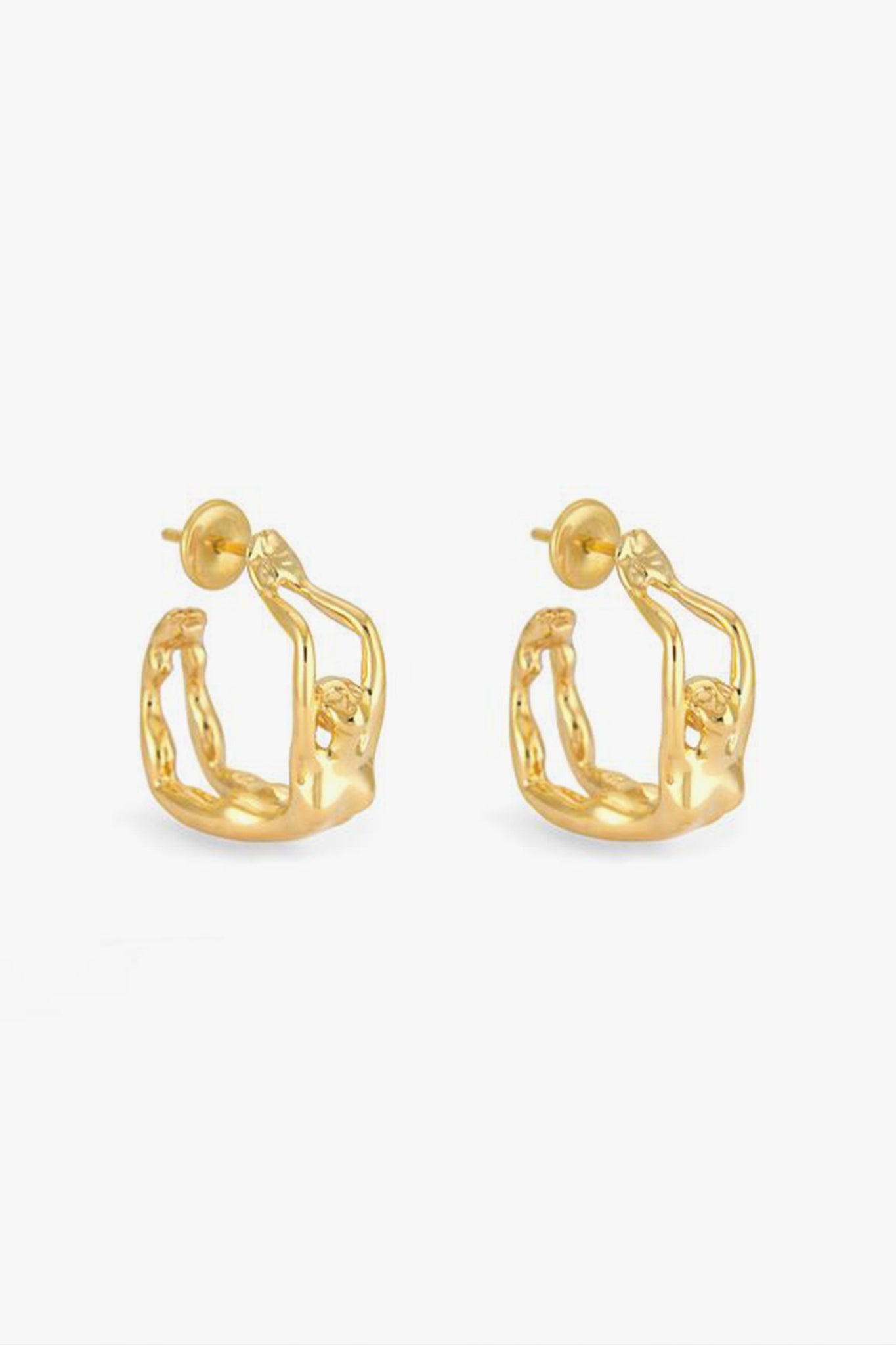 louise earrings gold
